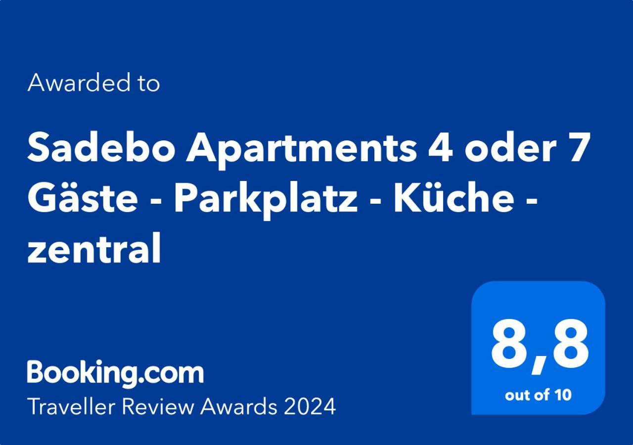Sadebo Apartments 1 Bis 16 Gaeste In 3 Apartments Lubeck Exterior photo